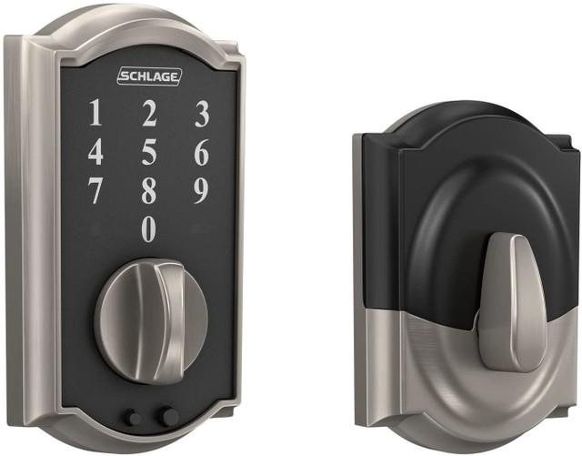 Fechadura eletrônica touchscreen Schlage modelo Be375