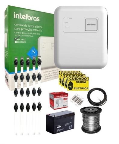 Kit cerca elétrica intelbras 30 metros