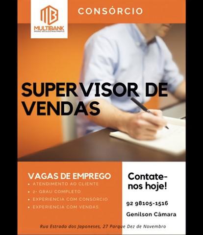 Supervisor de equipe de vendas