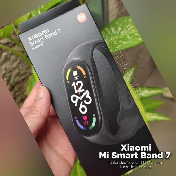 Xiaomi mi smart band 7 (produto novo, 100% original, lacrado