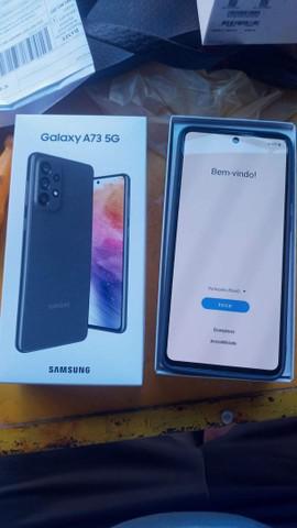 Samsung galaxy a73 5g novo 1 ano de garantia