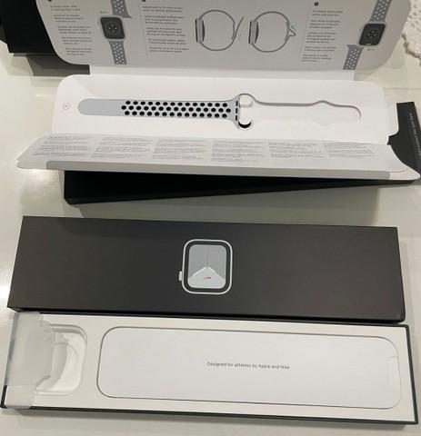 Apple watch nike se (gps, 44mm) alumínio pulseira esportiva