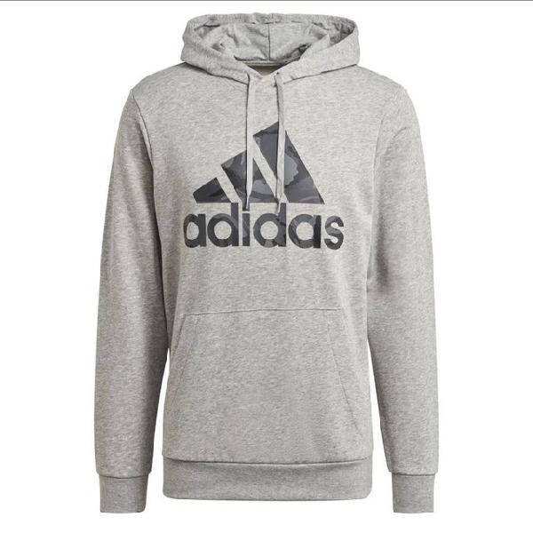 Moletom adidas capuz camuflado masculino