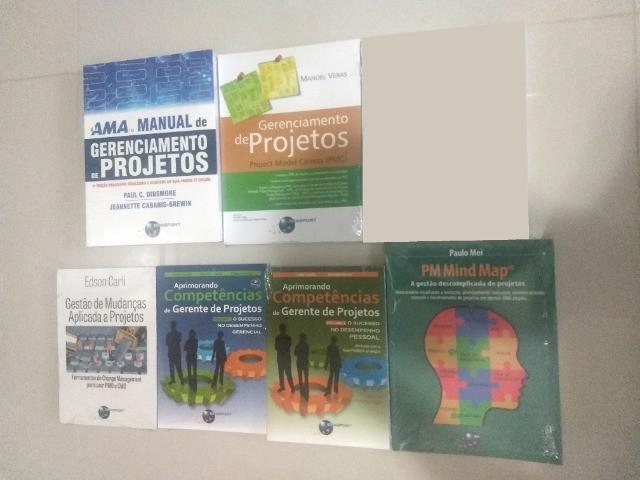 Livros de gerenciamento gestão de projetos 13 vol. brasport