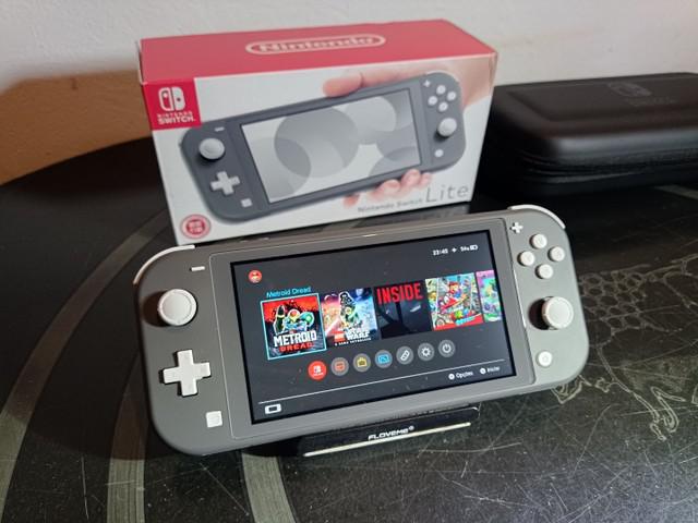 Nintendo Switch Lite Cinza 512gb Desbloqueado