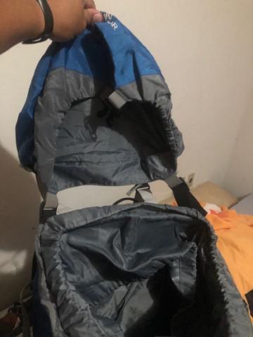 Mochila cargueira camping híker 65kg + 10kg