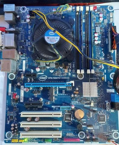 Placa Core i5 3340 Intel DH77KC +4gb ram gamer /servidor