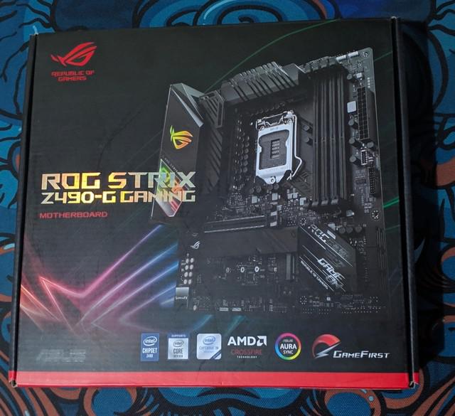 Urgente*Placa mãe Z490g Asus RogStrix