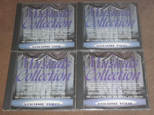 The musicals collection - 4 cds trilha sonora