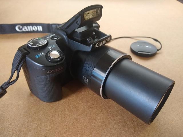 Camera semi profissional canon sx510 zoom 120x wifi