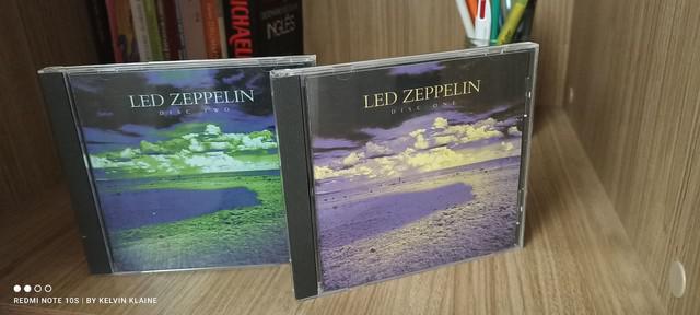 CDs LED ZEPPELIN disco um e disco dois originais