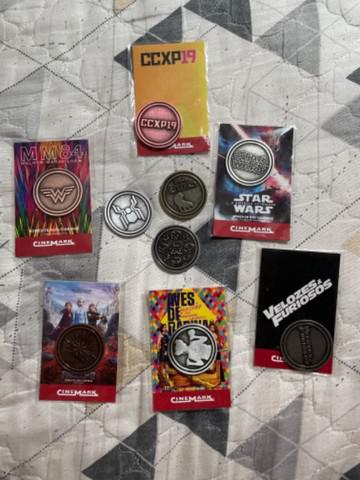 Moedas Colecionáveis Cinemark