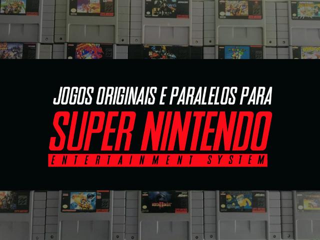 Jogos Super Nintendo - SNES