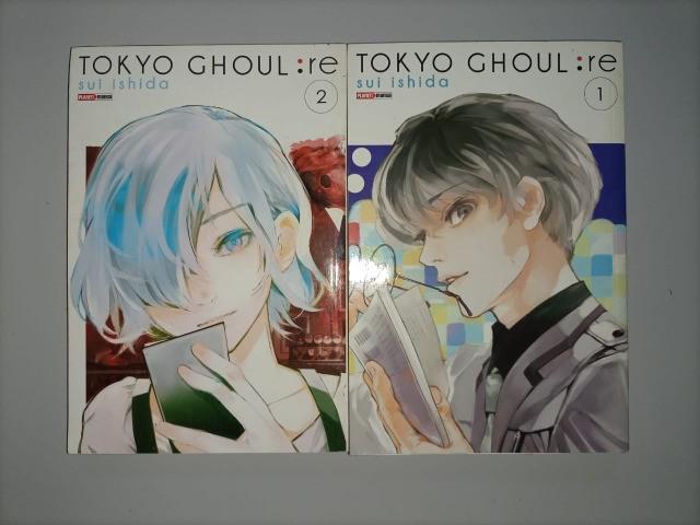 Tokyo ghoul: re volumes 1 e 2 mangá