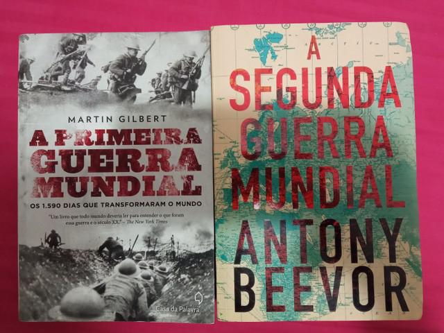 Livros a primeira guerra mundial + a segunda guerra mundial