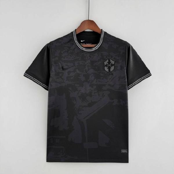 Camisa da seleção brasileira preta 22/23