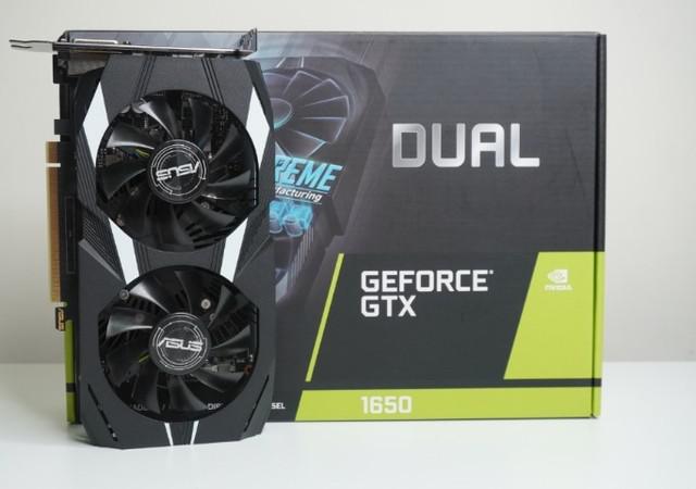 Placa de Vídeo Asus GTX 1650 4GB Oc Dual