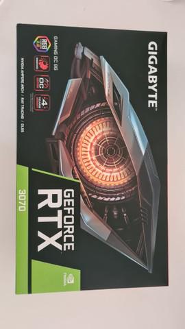 Placa de Vídeo Gigabyte Geforce RTX 3070 Gaming OC 8GB