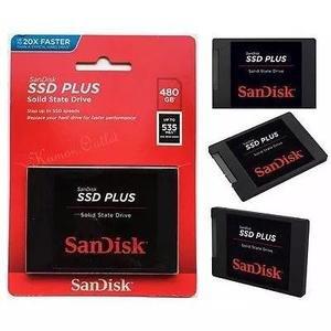 Ssd plus 480gb sandisk lacrado