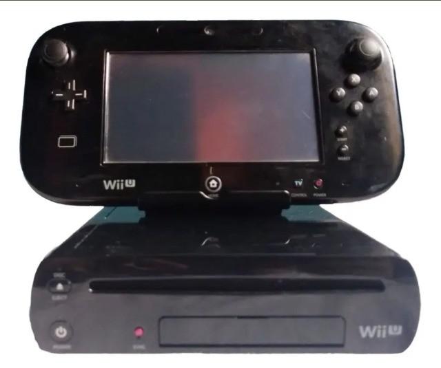 Console Nintendo Wii U WiiU Deluxe 32gb Black Preto Desbloqueado USADO