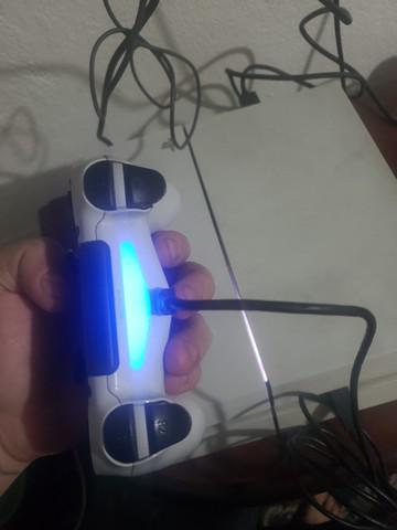 Playstation 4 fat branco edição limitada