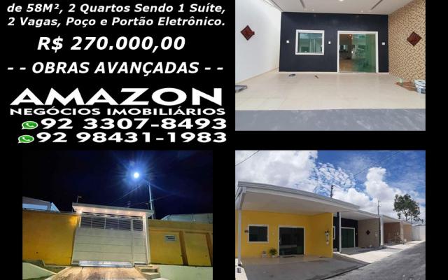 Parque Das Laranjeiras: Casas de 2 quartos, 58M², 2 Vagas,