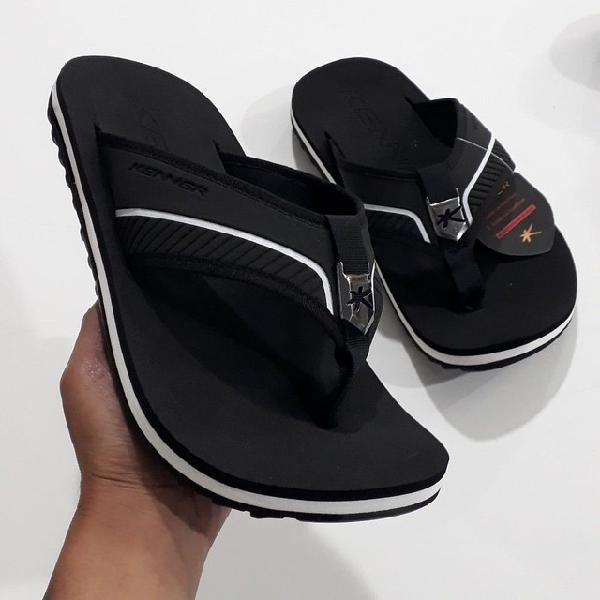 Chinelo/sandália kenner kivah slot - linha premium*