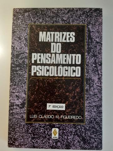 Livro matrizes do pensamento psicológico