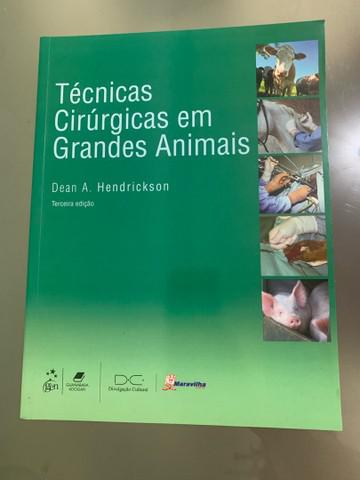 Livro técnicas cirúrgicas em grandes animais