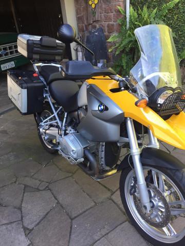 Bmw gs 1200 2005 raridade !!!! com malas originais bmw