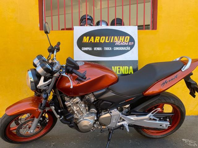 Honda cb 600f hornet laranja 2007