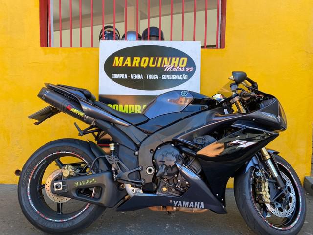 Yamaha yzf r1 1000 preto 2007