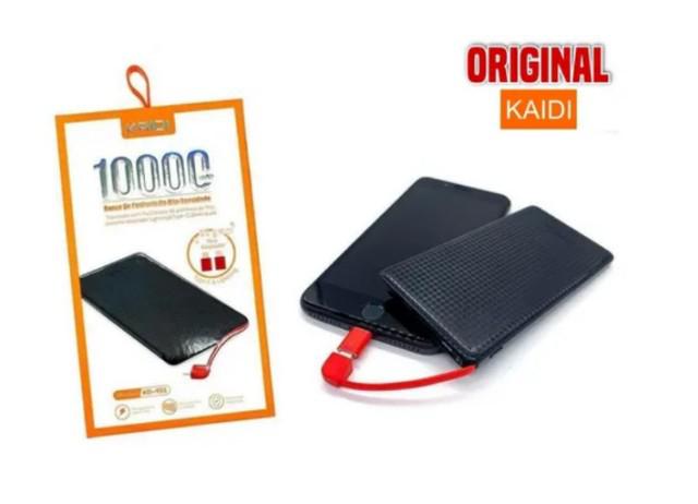 Carregador portátil power bank 10000mah kaidi