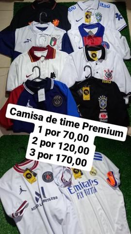 Camisa de time seleções e clubes ?