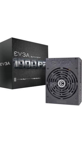 Fonte evga 1000 p2 80+ platinum, 1000w - modular - 10 anos