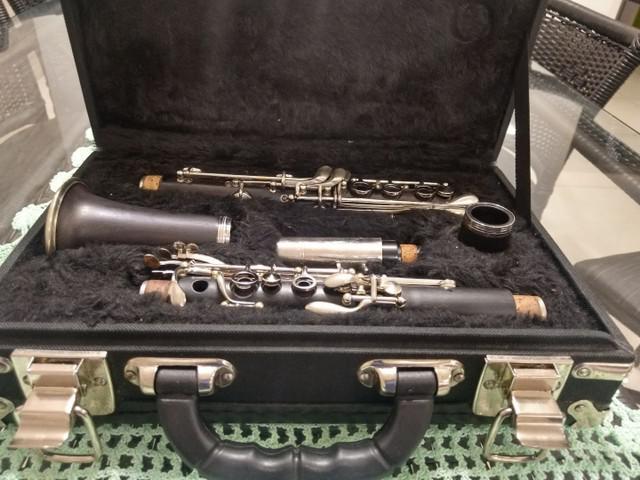 Clarinete sib artista americana em ébano + estojo