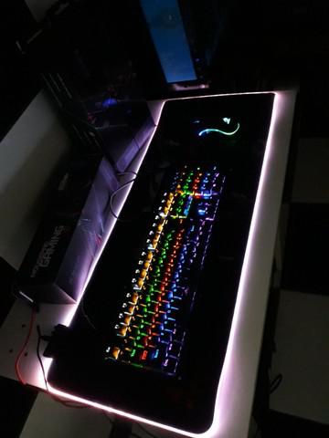 Mouse Pad Gamer Grande Led Rgb Knup ? KP-S10