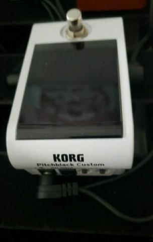 Pedal Afinador Korg Pitchblack Guitarra Baixo