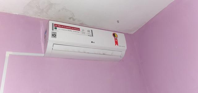 Ar condicionado split quente/frio lg dual inverter 9.000 btu