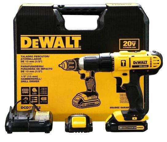 Parafusadeira Furadeira de Impacto Dewalt 13mm 20V Max