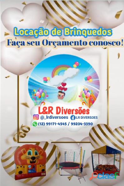 Locação de brinquedos L&R DIVERSÕES. 2