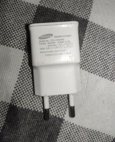 Carregador Samsung cabo usb