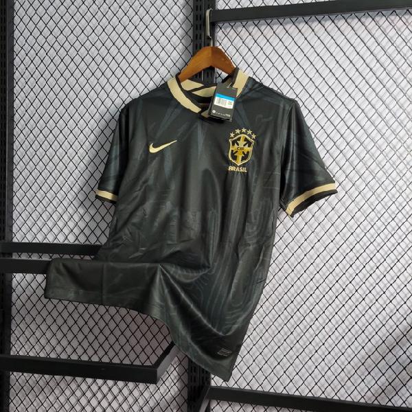 Camisa do Brasil Cactos Preta Concept