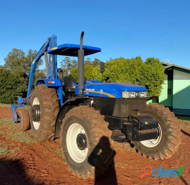 Trator new holland 7630   novo 2021