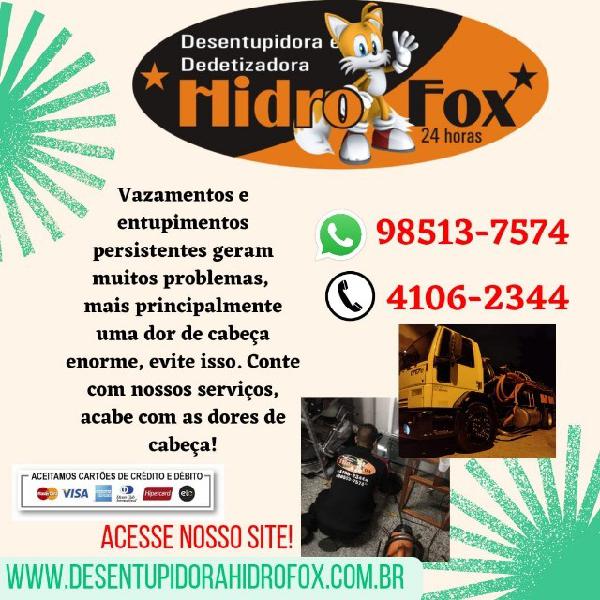 Desentupidora ! a melhor Hidro Fox !!!!!!!!!!Desentupidora