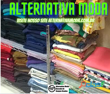 Alternativa moda roupas usadas para brechó por atacado.