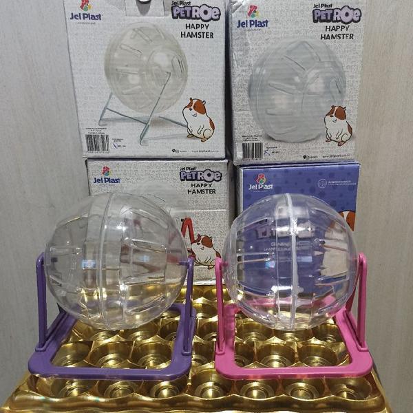 Globinho (bolinha para hamster) + base giratória