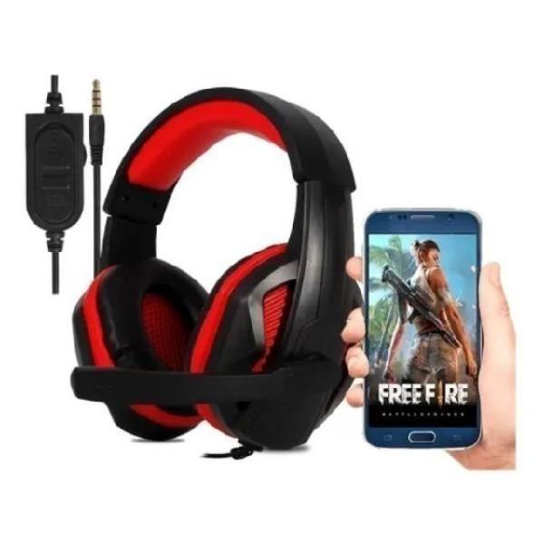 Novo Fone Headset Gamer Puning Com Microfone Jogos PC /