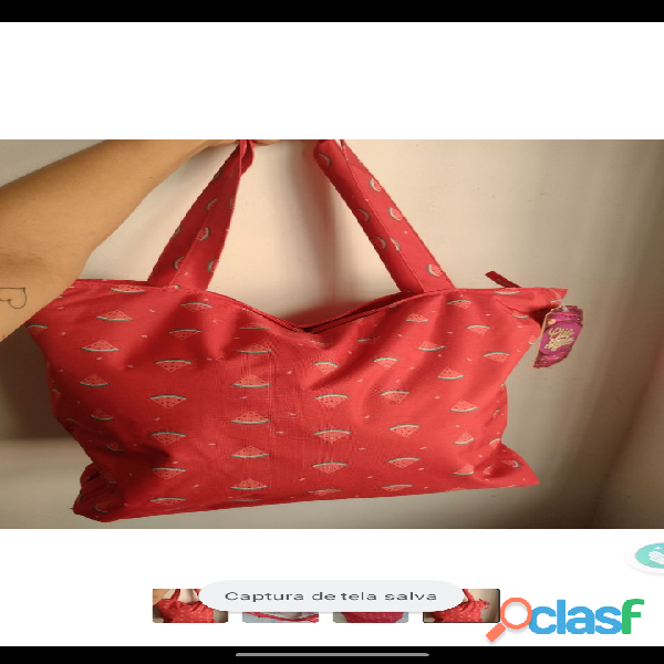 Bolsa tote ombro melancia clio alt38xlag29