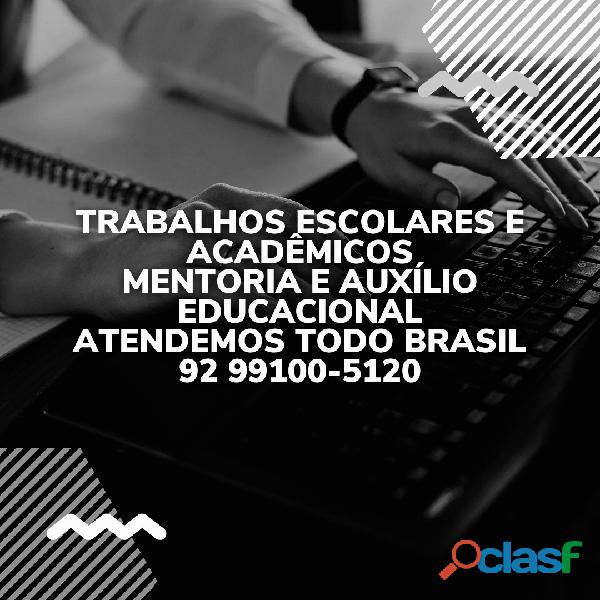 Trabalhos escolares